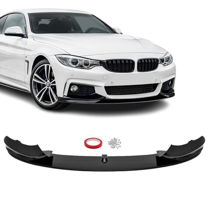 BMW F32 F33 F36, M-Performance etupuskurin lippa kiiltävän musta