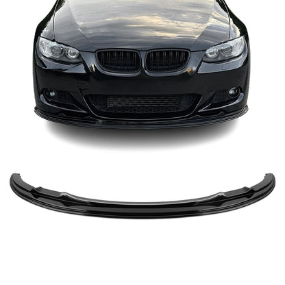 BMW E92 E93 06-09 Etupuskurin hockhenheim kiiltävän musta splitteri etulippa