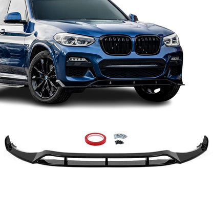 Bmw X3 GO1 / X4 G02 kiiltävän musta etuspoileri