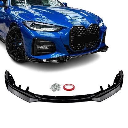 BMW G22 G23 Kiiltävän musta etuspoileri
