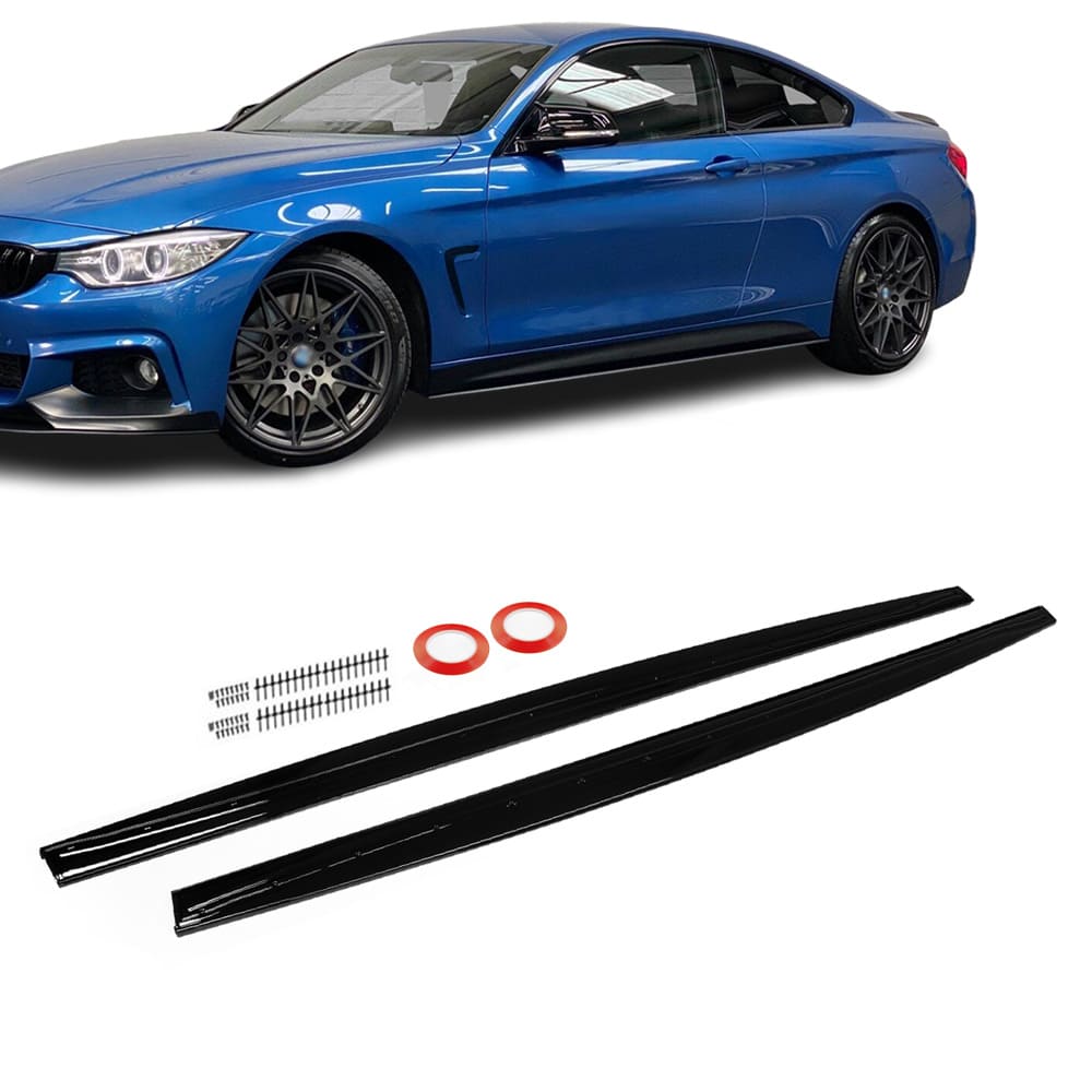 BMW F32 F33 F36,M-Performance helmojen lisäosat kiiltävän musta