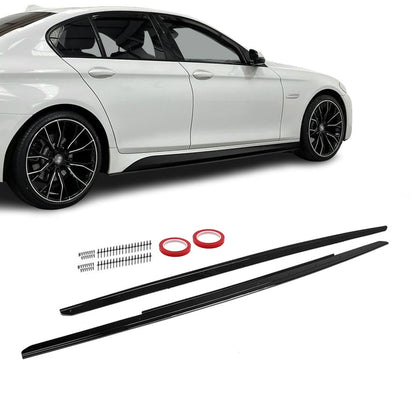 BMW F10 F11, M-Performance helmojen lisäosat kiiltävän musta