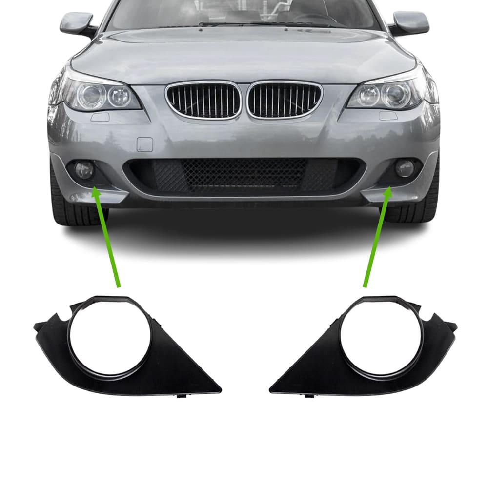 Bmw E60 E61 Fog light covers M-sport / M-tech