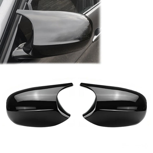 Bmw E90 E91 E92 E93, E81 E82 E87 LCI M3-Look kiiltävän mustat peilinkuoret