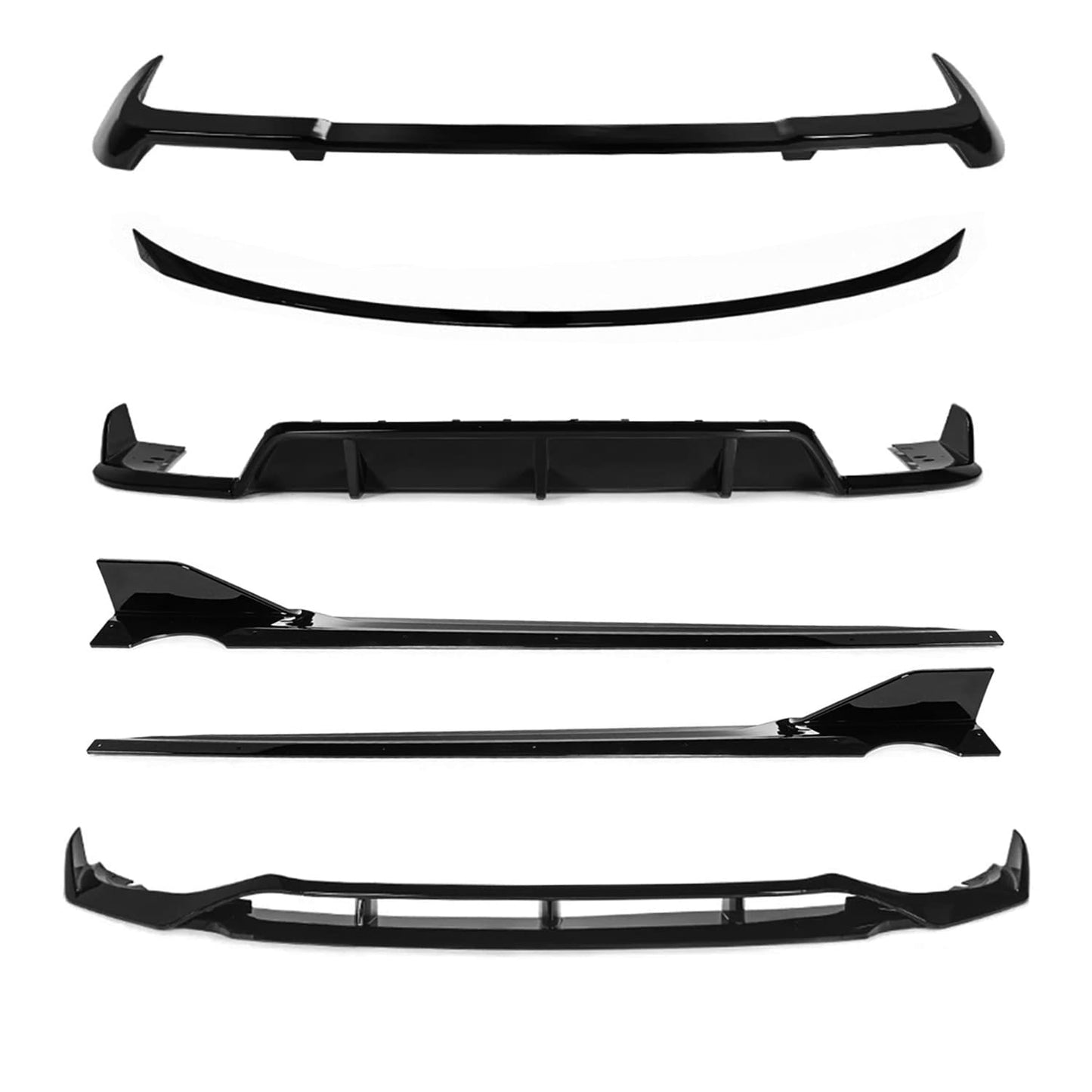 Bmw X5 G05, 2018-2023 Aero kit Korisarja kiiltävän musta