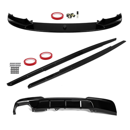 Bmw F10 F11 M-Performance tuning paketti, Etulippa, Diffusori, sivulevikkeet