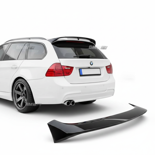 BMW E91 Kiiltävän Musta Takaspoileri M-Performance