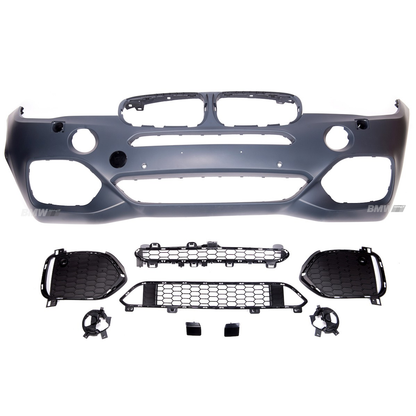 BMW X5 F15 F85 M-Tech Etupuskuri PDC + SRA