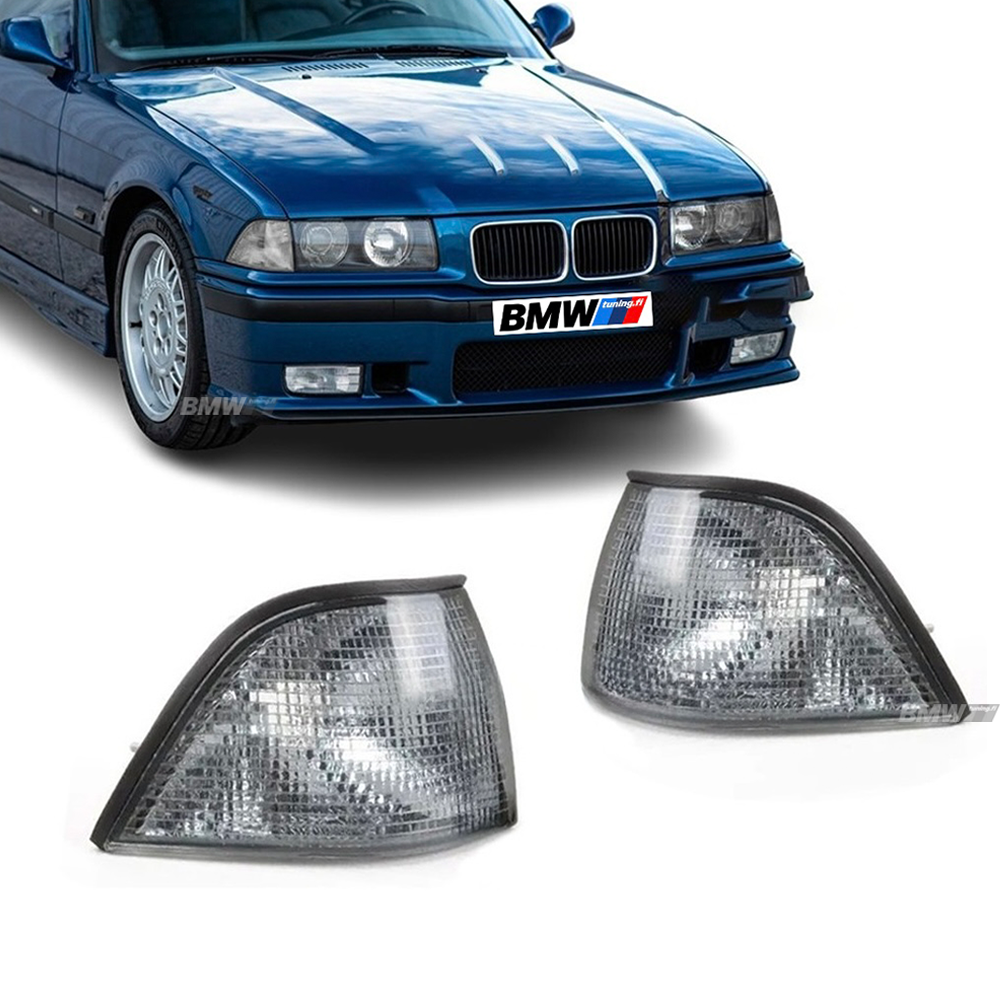 BMW E36 Coupe / Avoauto, tummat etuvilkut