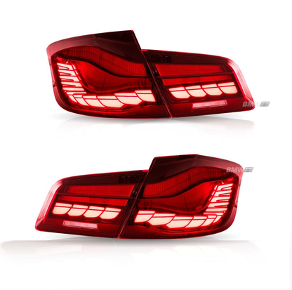 BMW F10 Dynaamiset LED Takavalot