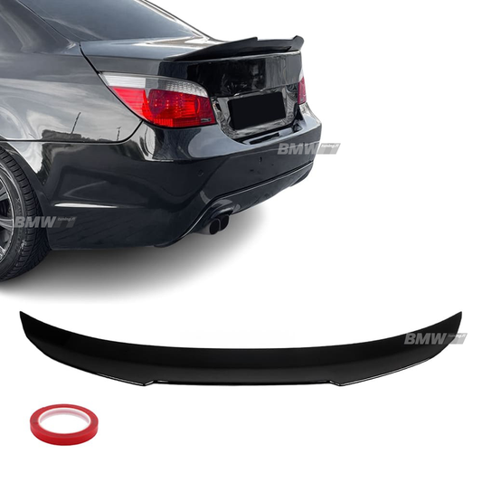 BMW E60 PSM-Look glossy black rear spoiler