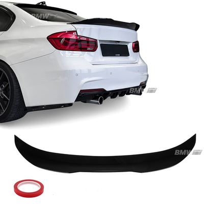 BMW F30, PSM-Look kiiltävän musta takaspoileri