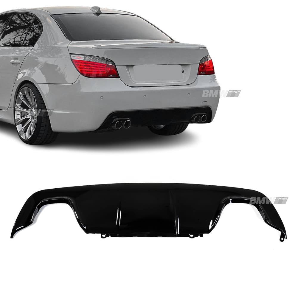 BMW E60 / E61, Takapuskurin diffuusori kiiltävän musta