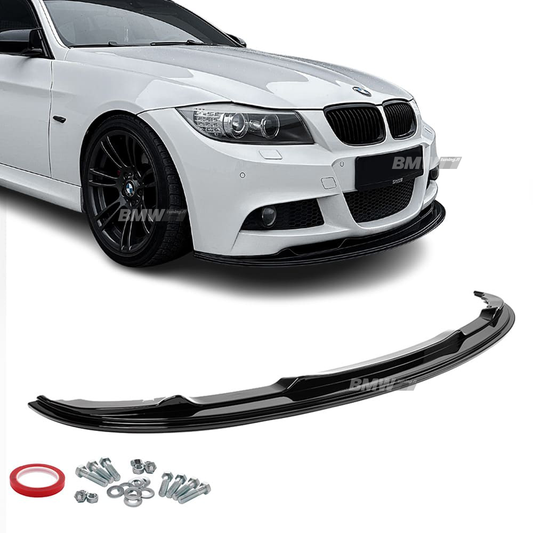 Bmw E90/E91 LCI kiiltävän musta Hockenheim etuspoileri