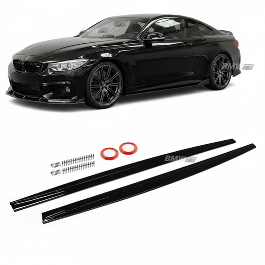 BMW F32 F33 F36,M-Performance helmojen lisäosat kiiltävän musta