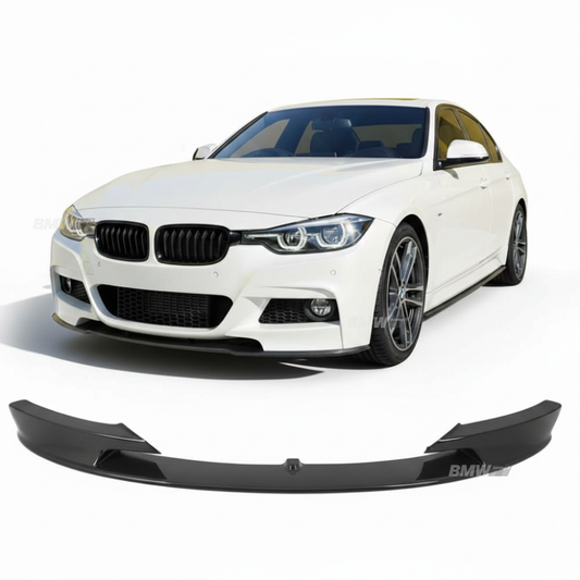 BMW F30 F31 M-performance aito hiilikuitu etupuskurin lippa