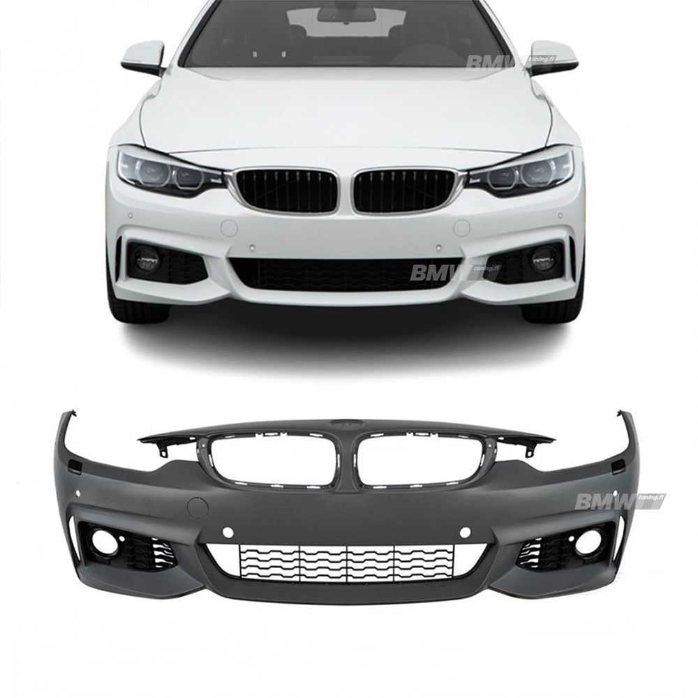 BMW F32 F33 F36 13-18 M-sport look front bumper, PDC, SRA