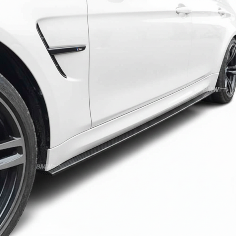 BMW F80 M3 F82 M4 M-Performance Hiilikuituiset helmojen lisäosat