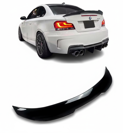 BMW E82, PSM Look rear spoiler glossy black