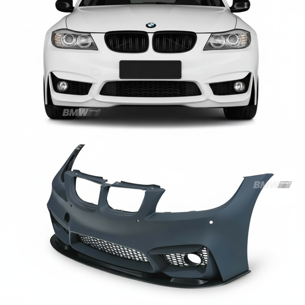 BMW E90 E91 LCI M4-Look front bumper. PDC