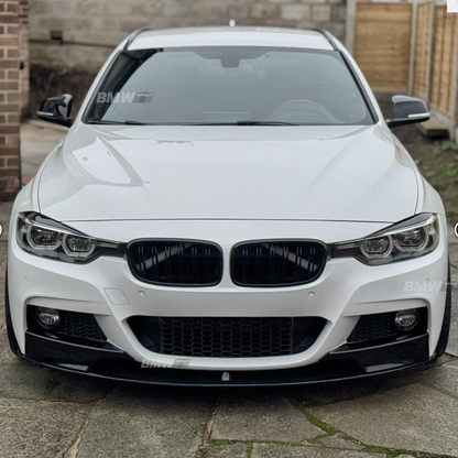 BMW F30 F31, M-look kiiltävän mustat munuaiset