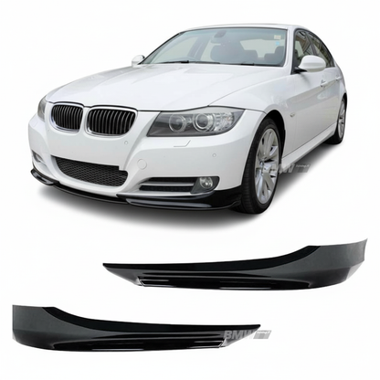 BMW E90 E91 LCI M-sport Etupuskurin Splitterit