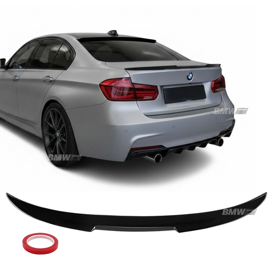 BMW F30 F80 M4-look takaspoileri kiiltävän musta