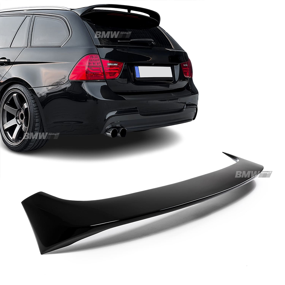 BMW E91 Glossy Black Rear Spoiler M-Performance