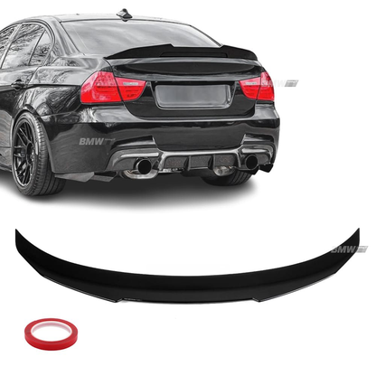 BMW E90 PSM-look glossy black rear spoiler