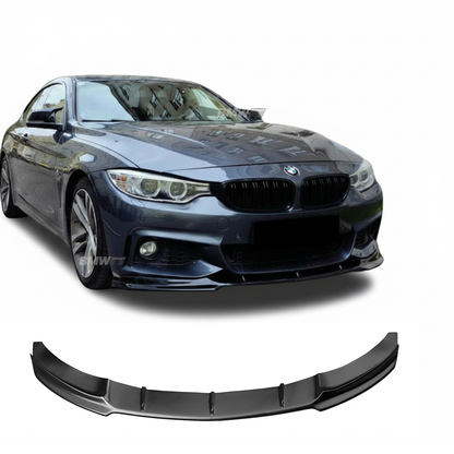 BMW F32 F33 F36 M-Sport Etupuskurin Lippa Kiiltävä Musta