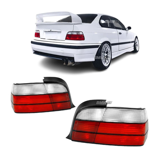 Bmw E36 Coupe/Avo takavalot vm. 90-99 punavalkoiset