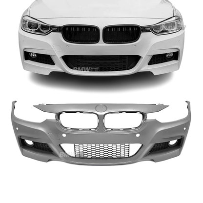 BMW F30 F31, M-sport -Look front bumper PDC, SRA
