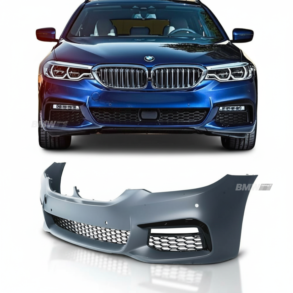 BMW G30/G31 M-sport look front bumper (PDC)