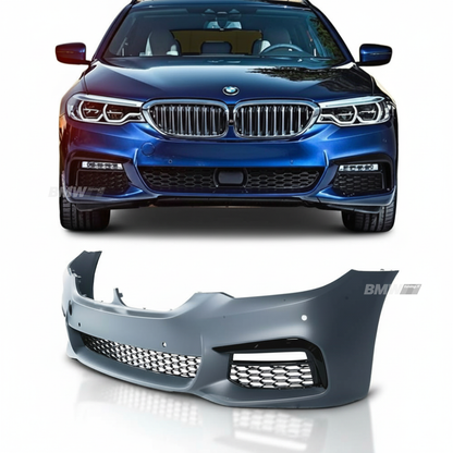 BMW G30/G31 M-sport look front bumper (PDC)