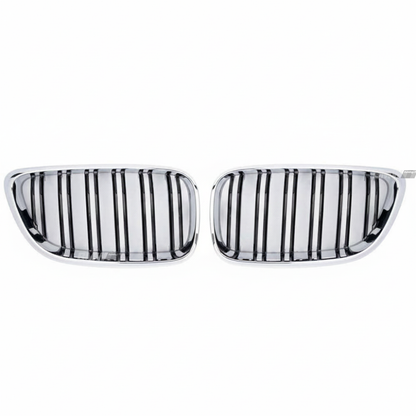 BMW F22 F23 M-look munuaiset Kromi / Musta