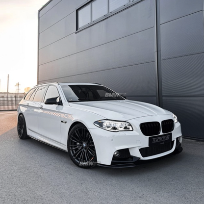 BMW F10 F11, M-Performance helmojen lisäosat kiiltävän musta