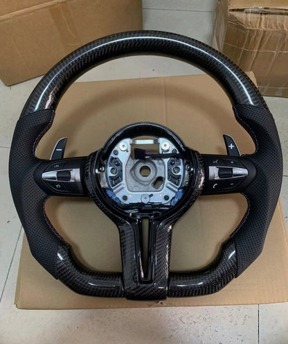 For BMW 1-4 series Genuine carbon fiber M-look special steering wheel