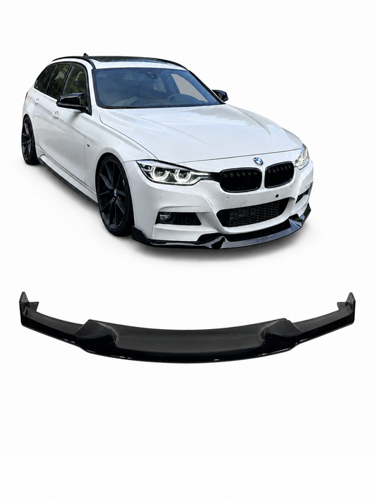 BMW F30 F31 MAD front bumper lip gloss black