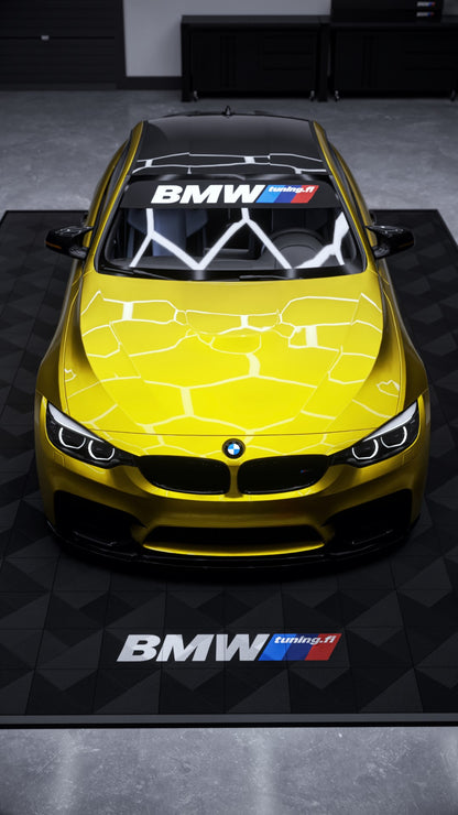 BMWTUNING Tuulilasitarra banneri