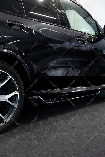 Bmw X5 G05, Aero helmojen lisäosat kiiltävän musta