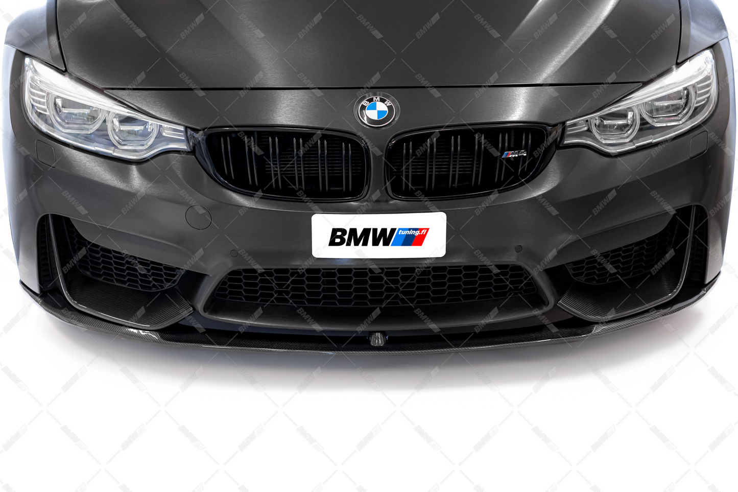 BMW F80 F82 F83 M3 M4, Etupuskurin lippa aito hiilikuitu