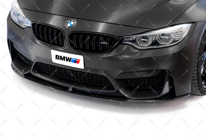 BMW F80 F82 F83 M3 M4, Etuspoileri aito hiilikuitu