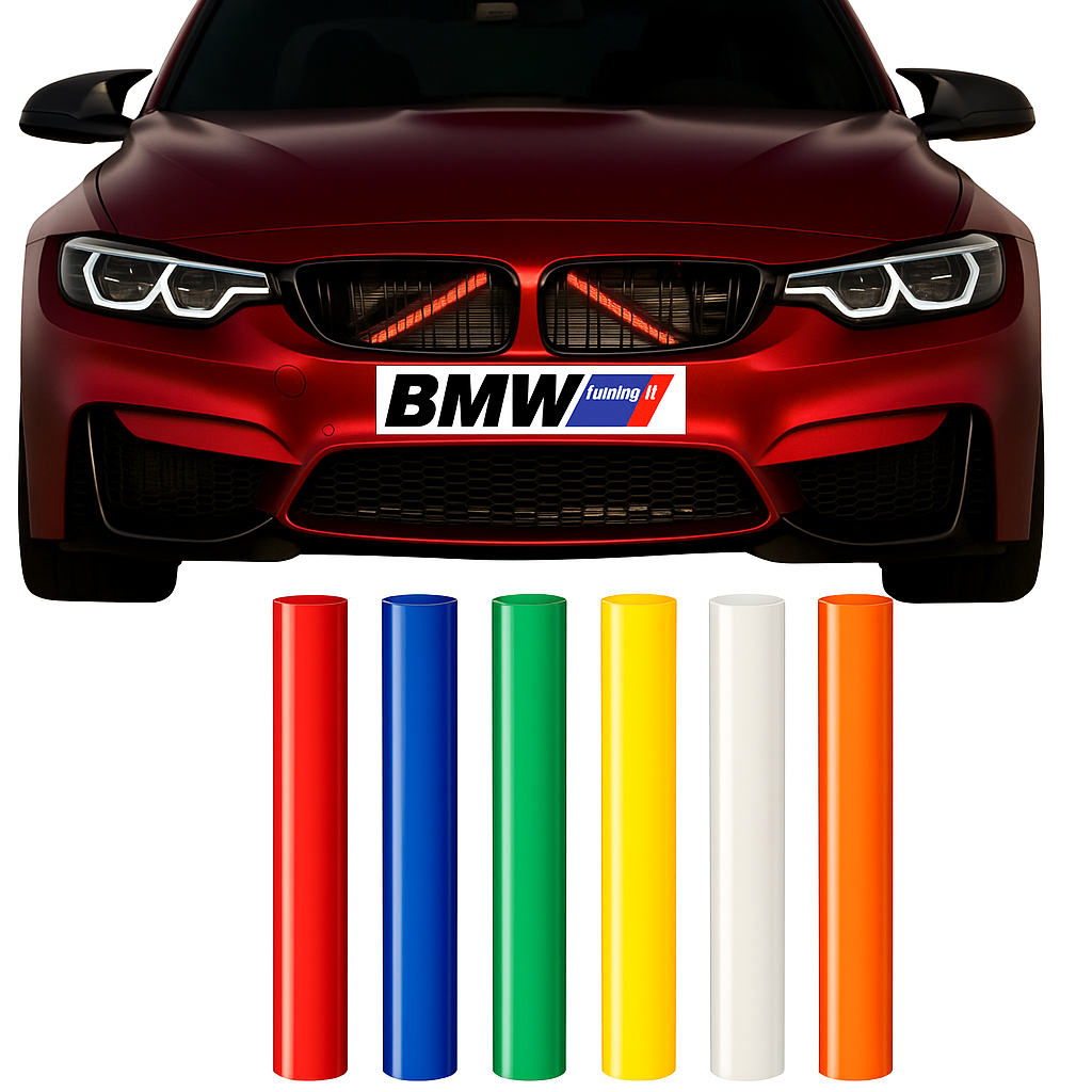 BMW (F10 F11 F20 F21 F30 F31 E90 E92) V-tukirautojen kuoret munuaisten taakse (Erivärisiä)