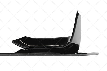 BMW F30/F31 M3-Look Etupuskurin etuspoileri kiiltävän musta