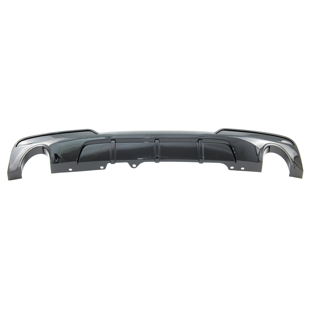 Rear Diffuser Gloss Black suitable for BMW 5 Series F10 F11 2009-2016
