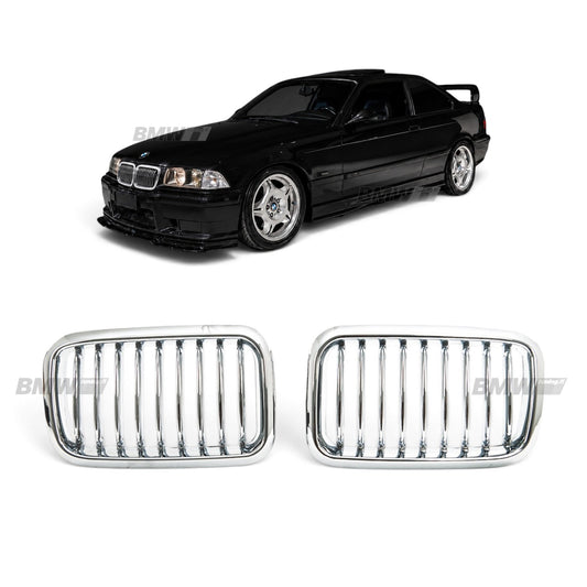 BMW E36 Munuaiset Single Look Kromi, 91-96
