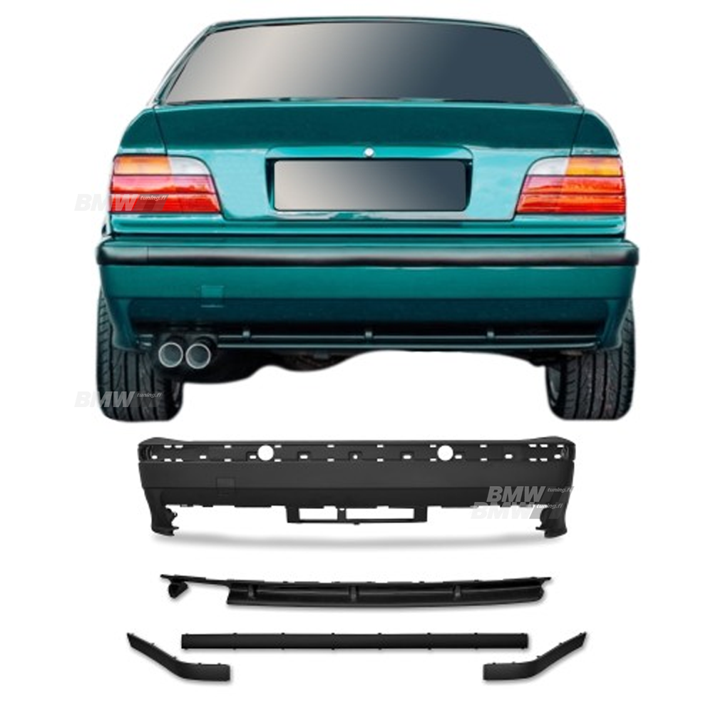 Sporty Rear Bumper for BMW E36 (90-98)