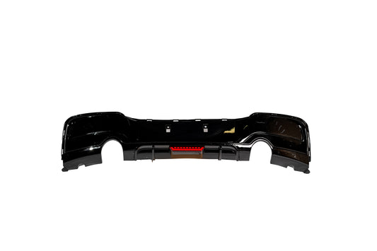 BMW F20 F21 M-performance takapuskurin diffuusori Jarruvalolla kiiltävän musta