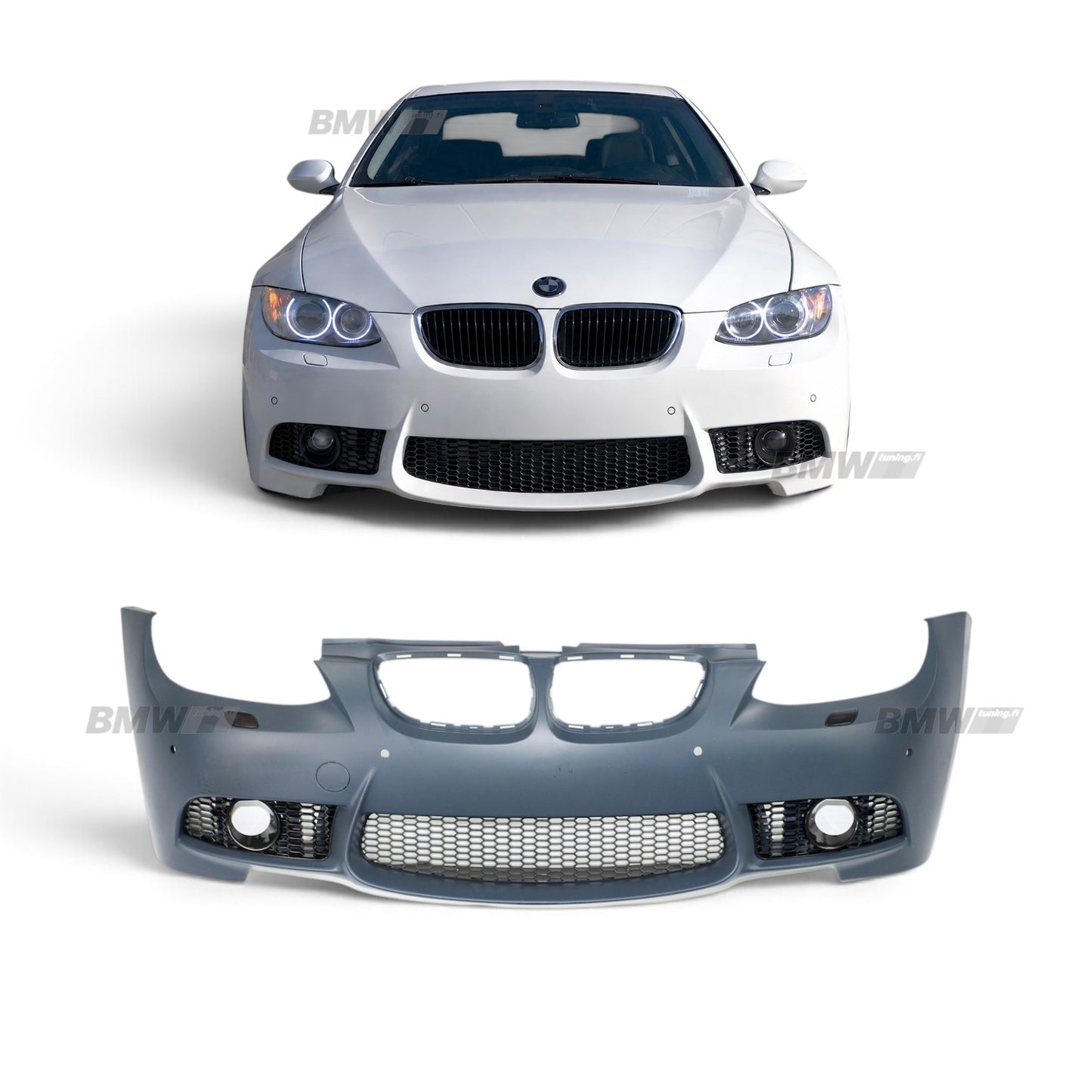 BMW E92 E93 M3 Style puskuri, SRA PDC