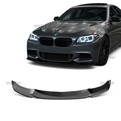 BMW F10 F11 Etulippa ABE TÜV -hyväksytty V2, Kiiltävän Musta